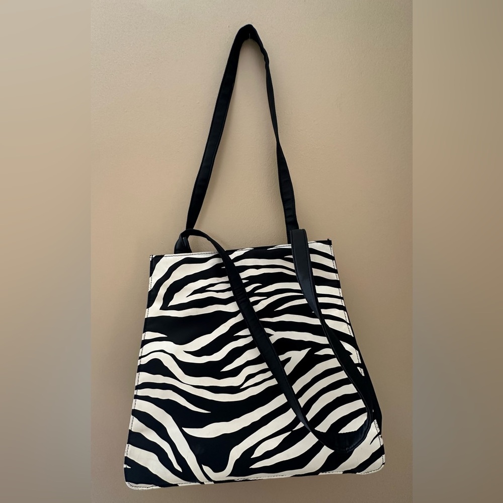 Diane Von Furstenberg‎ DVF Zebra Print Tote